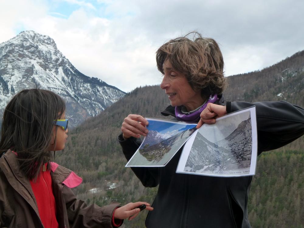 Projet pédagogique paysage - Ecole des Vigneaux - Parc national des Ecrins - 2014-2015